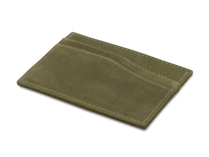 Garzini RFID Leather Card Holder Vintage-Green