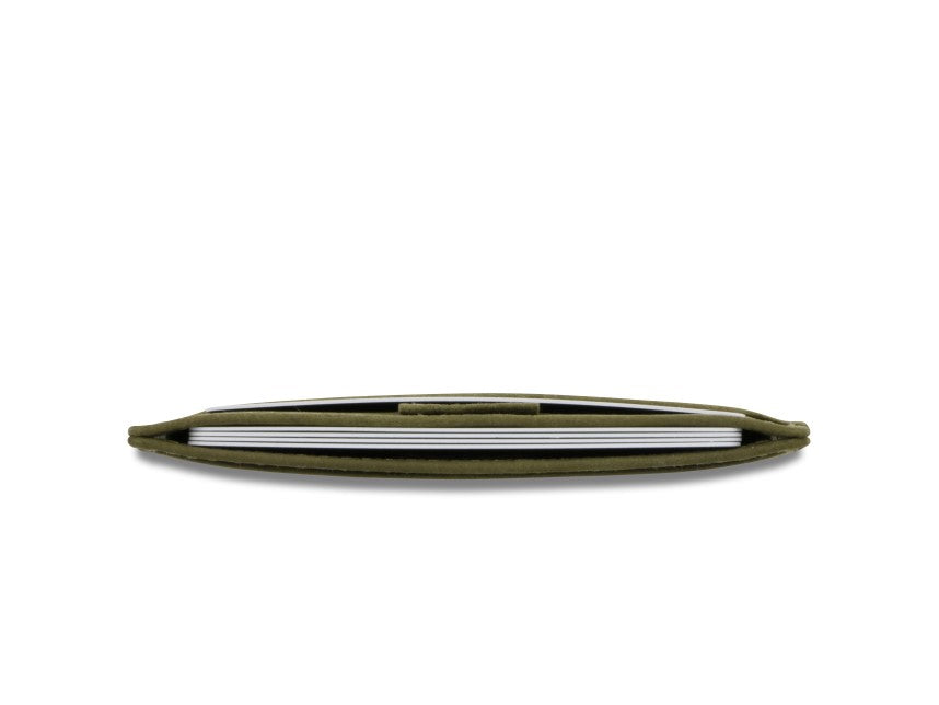 Garzini RFID Leather Card Holder Vintage-Green