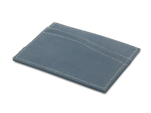 Garzini RFID Leather Card Holder Vintage-Blue