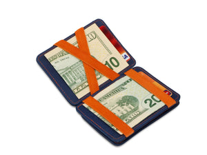 Hunterson RFID Magic Coin Wallet-Blue-Orange