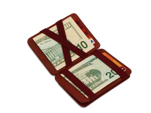 Hunterson RFID Magic Coin Wallet-Burgundy