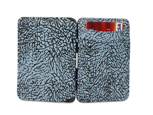 Hunterson RFID Magic Coin Wallet Print-Elephant Blue