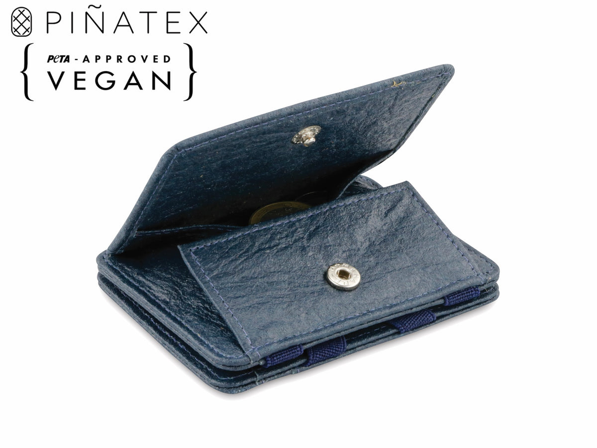 Hunterson Vegan RFID Magic Coin Wallet-Marine