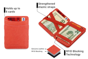 Hunterson RFID Magic Coin Wallet-Terracotta