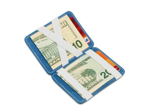 Hunterson RFID Magic Wallet-Azur-White