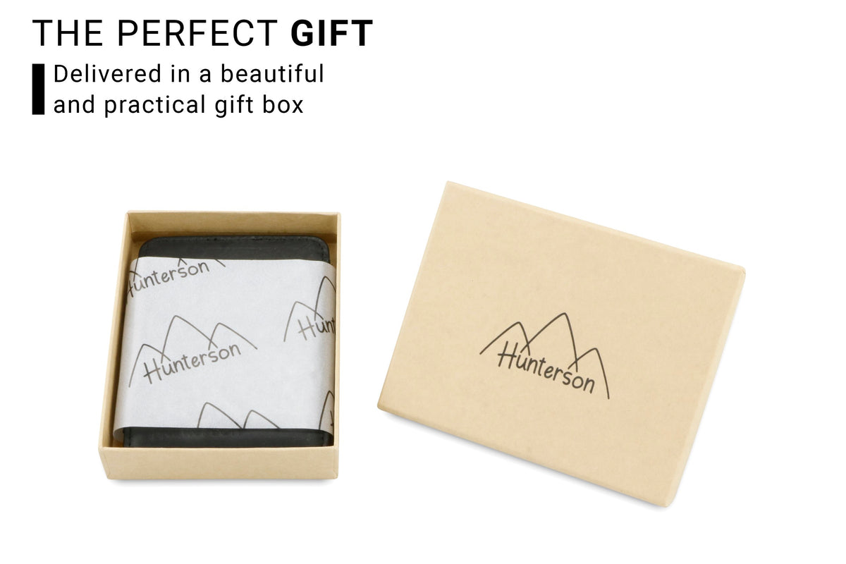 Hunterson RFID Magic Wallet-Black