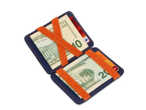 Hunterson RFID Magic Wallet-Blue-Orange