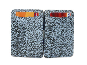 Hunterson RFID Magic Wallet Print-Elephant-Blue