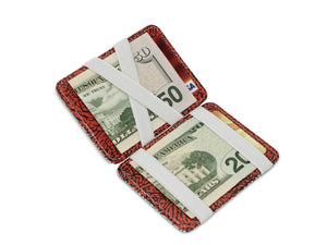 Hunterson RFID Magic Wallet Print-Elephant-Red