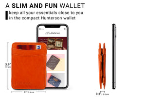 Hunterson RFID Magic Wallet-Orange