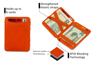 Hunterson RFID Magic Wallet-Orange