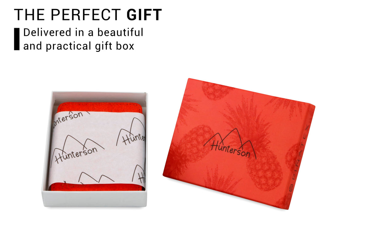 Hunterson Vegan RFID Magic Wallet-Paprika