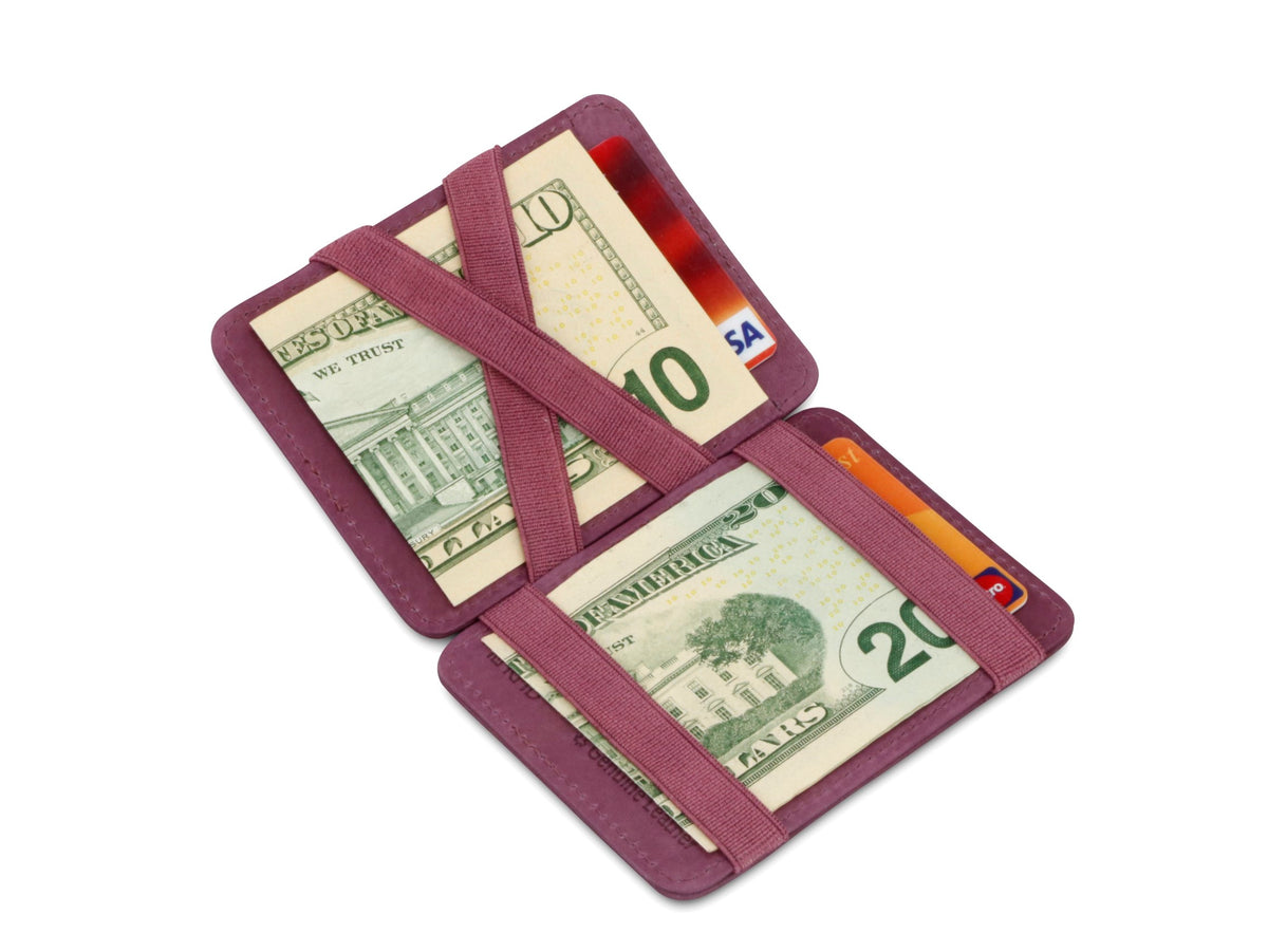 Hunterson RFID Magic Wallet-Purple