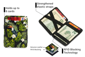 Hunterson RFID Magic Wallet Print-Toucan