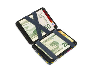 Hunterson RFID Magic Coin Wallet Print-Scribble