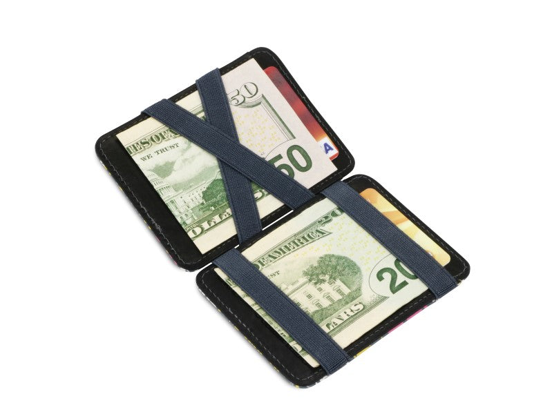 Hunterson RFID Magic Wallet Print-Scribble