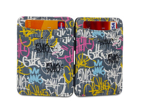 Hunterson RFID Magic Wallet Print-Scribble