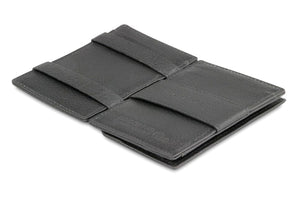 Garzini RFID Leather Magic Coin Wallet Nappa-Black