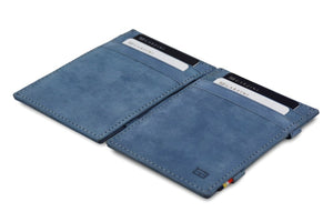 Garzini RFID Leather Magic Wallet Vintage-Blue