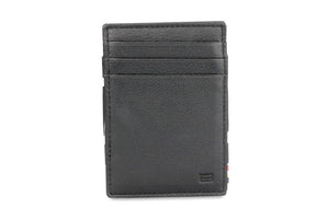 Garzini RFID Leather Magic Wallet ID Window Nappa-Brown