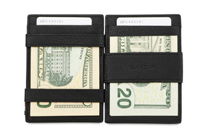 Garzini RFID Leather Magic Wallet Plus Nappa-Black