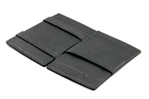 Garzini RFID Leather Magic Wallet Card Sleeves Nappa-Brown