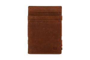 Garzini RFID Leather Magic Wallet Vintage-Brown