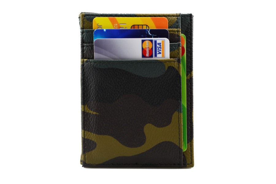 Pegasus Leather Magic Coin Wallet-Camouflage