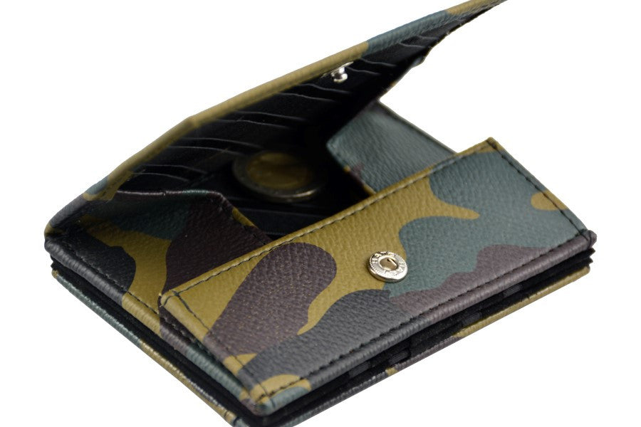 Pegasus Leather Magic Coin Wallet-Camouflage