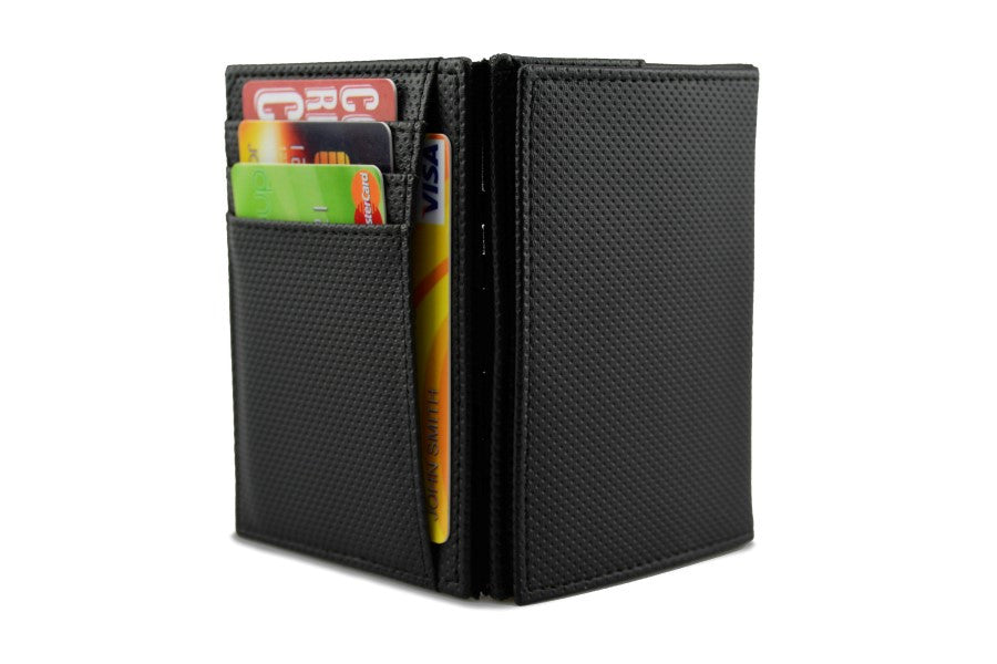 Pegasus Vinyl Black Dots Magic Coin Wallet-