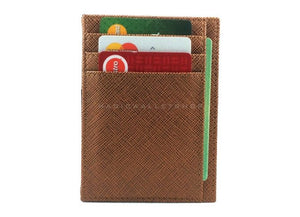 Pegasus Vinyl Magic Wallet-Cognac