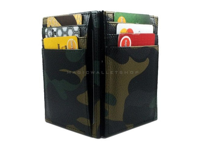 Pegasus Leather Magic Wallet-Camouflage