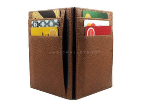 Pegasus Vinyl Magic Wallet-Cognac