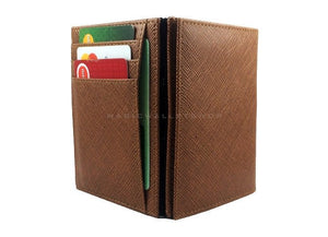 Pegasus Vinyl Magic Coin Wallet-Brown