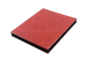Slim Magic Wallet Reptile Leather-Red