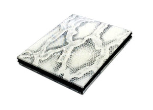 Slim Magic Wallet Snake Leather-White