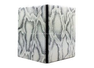 Slim Magic Wallet Snake Leather-White
